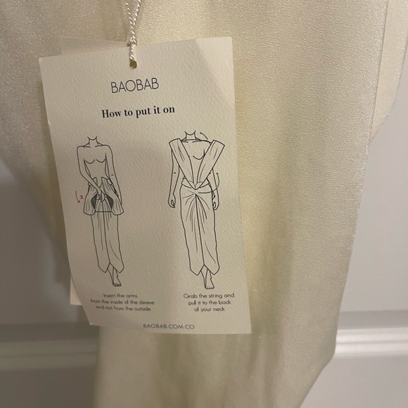 Anthropologie Baobab Mía backless dress  👗 - Picture 15 of 16